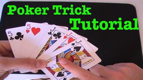 poker tricks tutorial